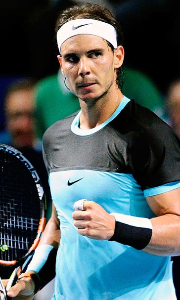 Nadal gets past Dimitrov to advance to Swiss Indoors quarters; Wawrinka out